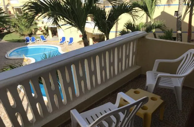Ocean Manor Beach Resort Cabarete terrace view pool mer